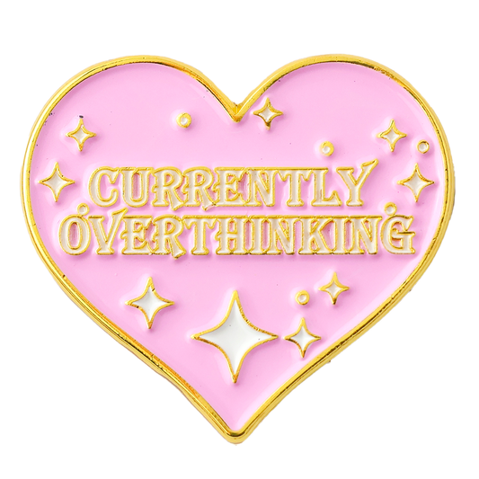 Glitterland Currently Overthinking Needle Minder