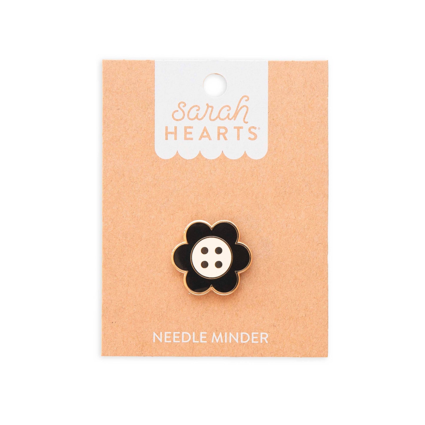 Sarah Hearts - Daisy Button Magnetic Needle Minder