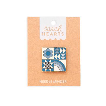 Sarah Hearts - Quilt Block Magnetic Needle Minder