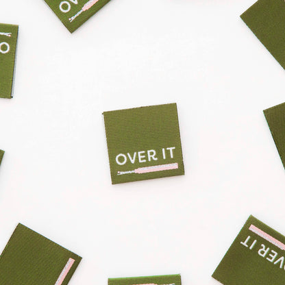 Sarah Hearts - Over It Seam Ripper- Sewing Woven Clothing Labels