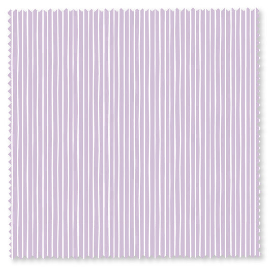 light purple and white striped fabric