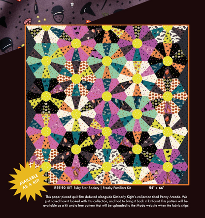 PREORDER Ruby Star Society Freaky Familiars Quilt Kit