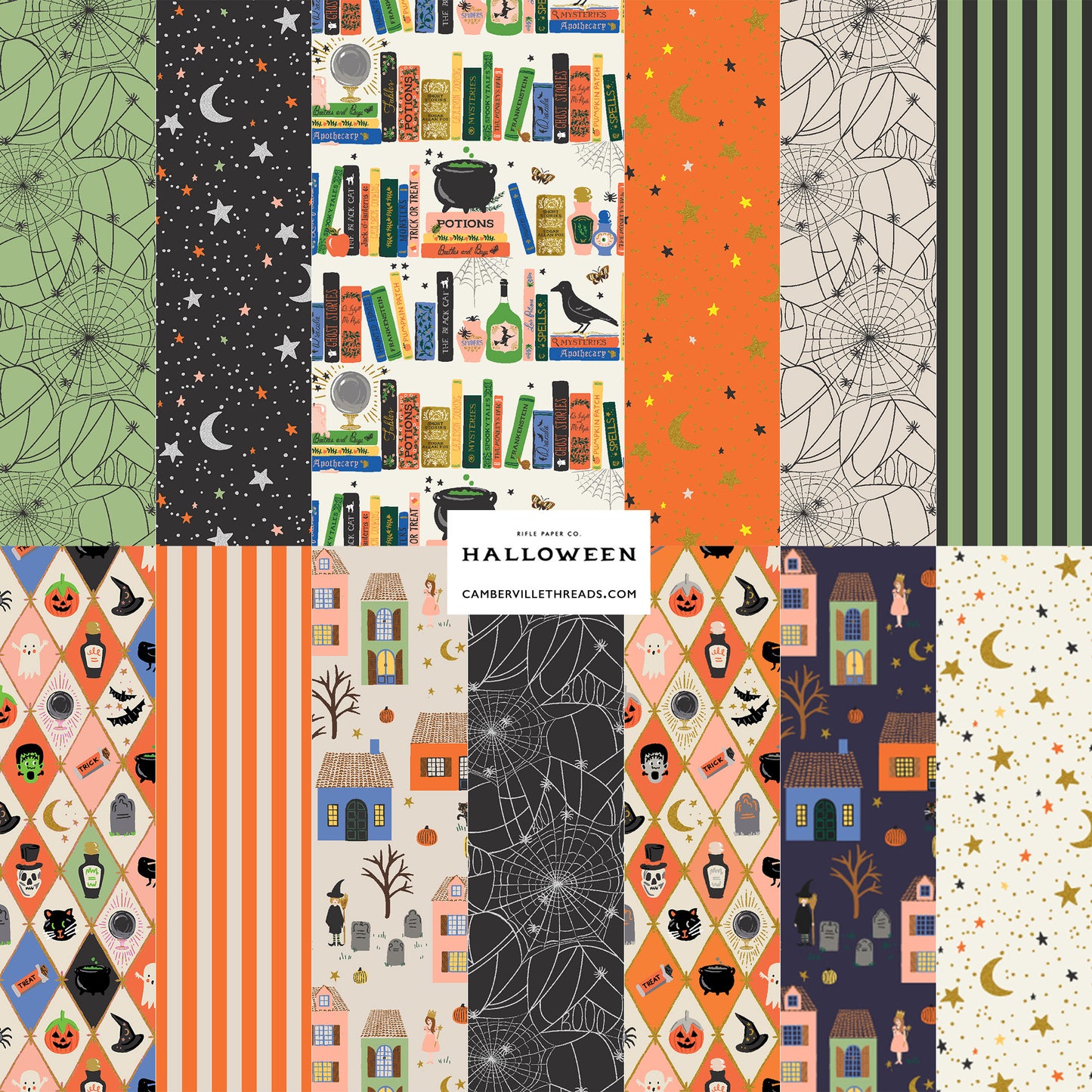 Rifle Paper Co Halloween Fat Quarter Bundle