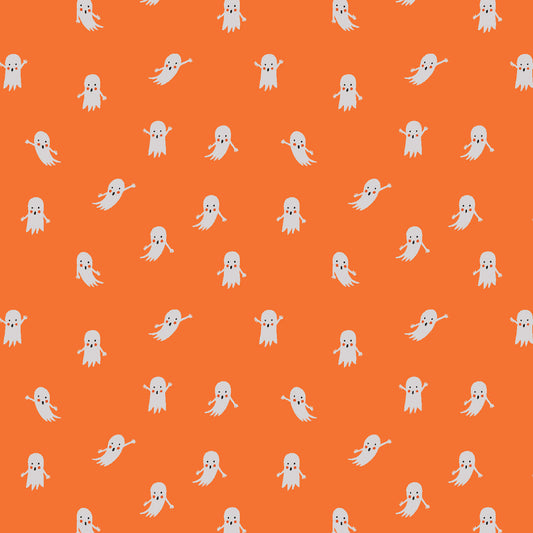 Rifle Paper Co Halloween Ghosts in Orange