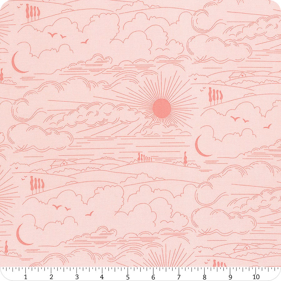 5 YARDS Soliloquy by Alison Glass Dwell in Blush