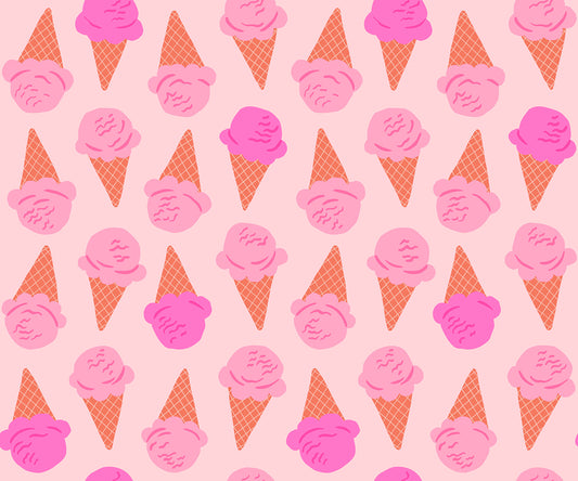 Sugar Cone Cone in Cotton Candy Pink Ruby Star Society