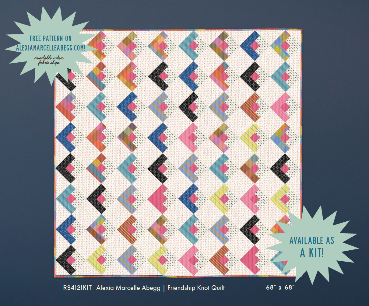 warp and weft ooh lucky lucky woven quilt kit