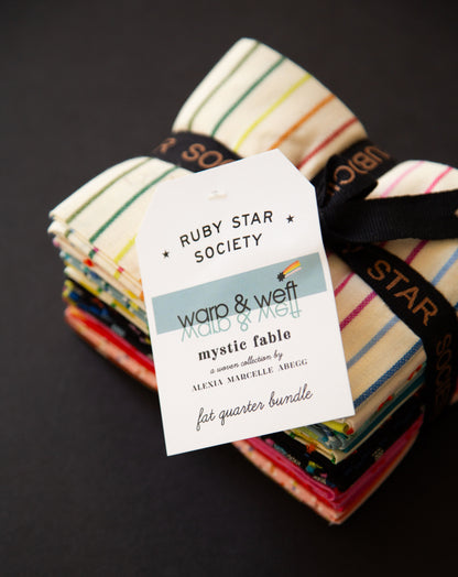 PREORDER Ruby Star Society Warp and Weft Mystic Fable Fat Quarter Bundle