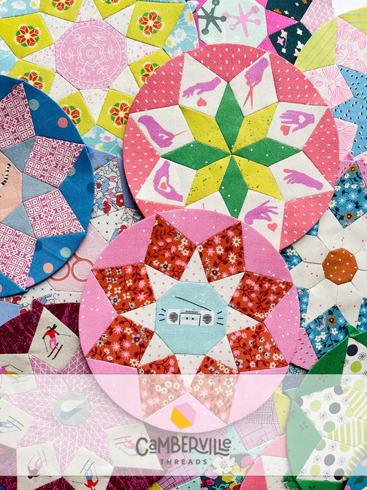 Sunshiny Day Quilt Kit English Paper Piecing